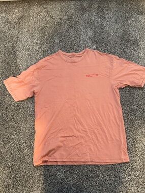 Men's Crew Neck T-Shirt in Dusty Coral